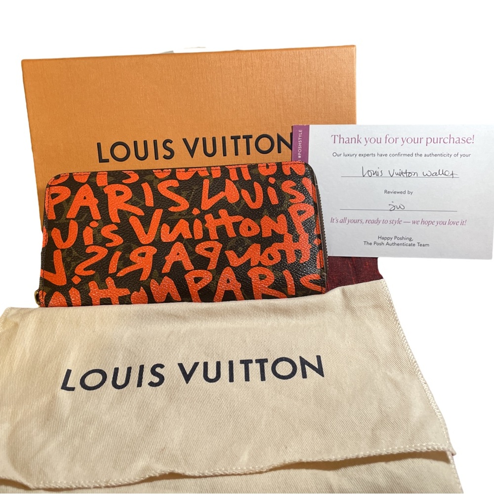 LV STEPHEN SPROUSE ZIPPY GRAFFITI WALLET